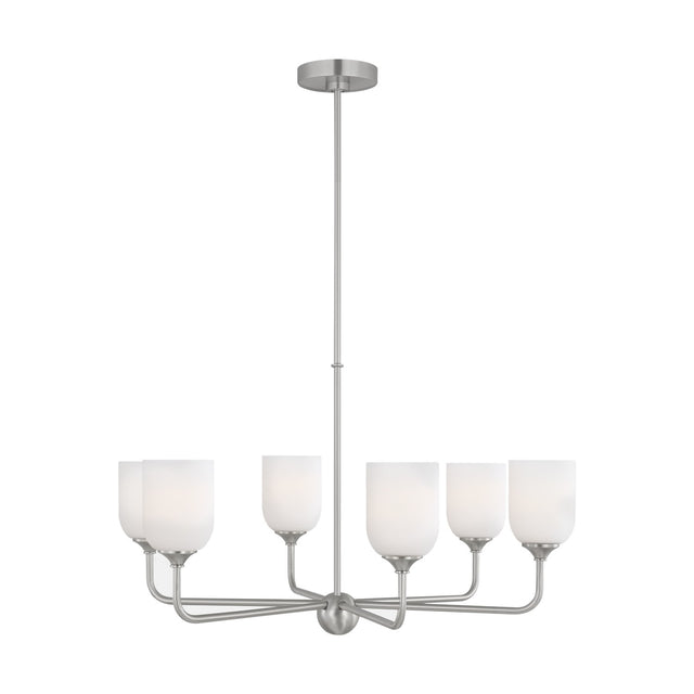 Emile Outdoor (Damp) Chandelier by Generation Lighting