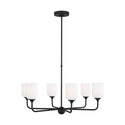 Emile Outdoor (Damp) Chandelier by Generation Lighting