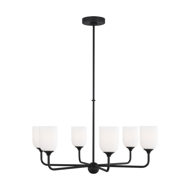 Emile Outdoor (Damp) Chandelier by Generation Lighting