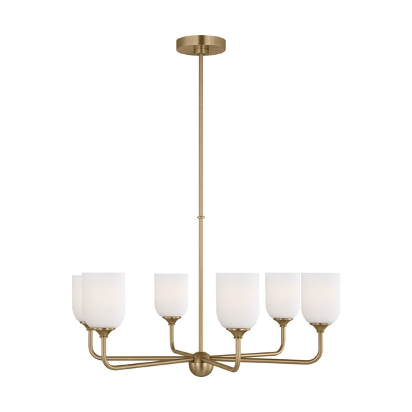 Emile Outdoor (Damp) Chandelier by Generation Lighting