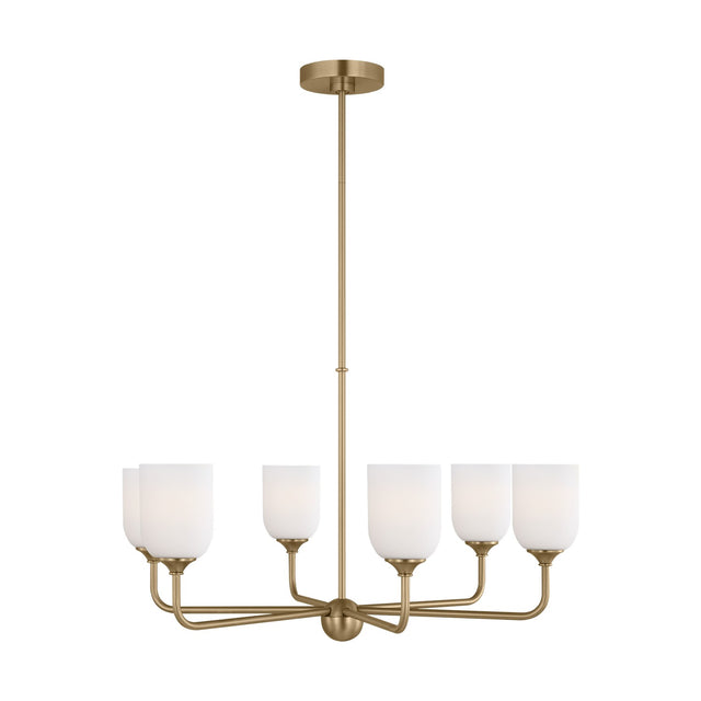 Emile Outdoor (Damp) Chandelier by Generation Lighting
