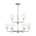 Emile Outdoor (Damp) Chandelier by Generation Lighting