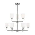 Emile Outdoor (Damp) Chandelier by Generation Lighting