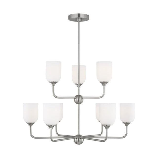 Emile Outdoor (Damp) Chandelier by Generation Lighting