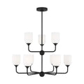 Emile Outdoor (Damp) Chandelier by Generation Lighting