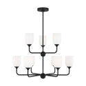 Emile Outdoor (Damp) Chandelier by Generation Lighting