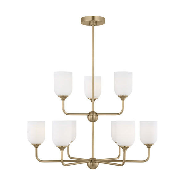 Emile Outdoor (Damp) Chandelier by Generation Lighting