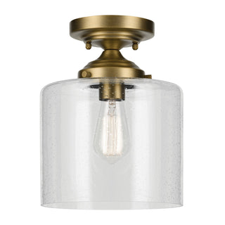 Buy natural-brass Winslow Semi Flush Mount Light by Kichler