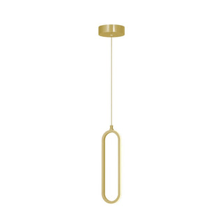 Buy gold-and-white-shade Sienna Outdoor (Damp) Pendant by AFX Lighting