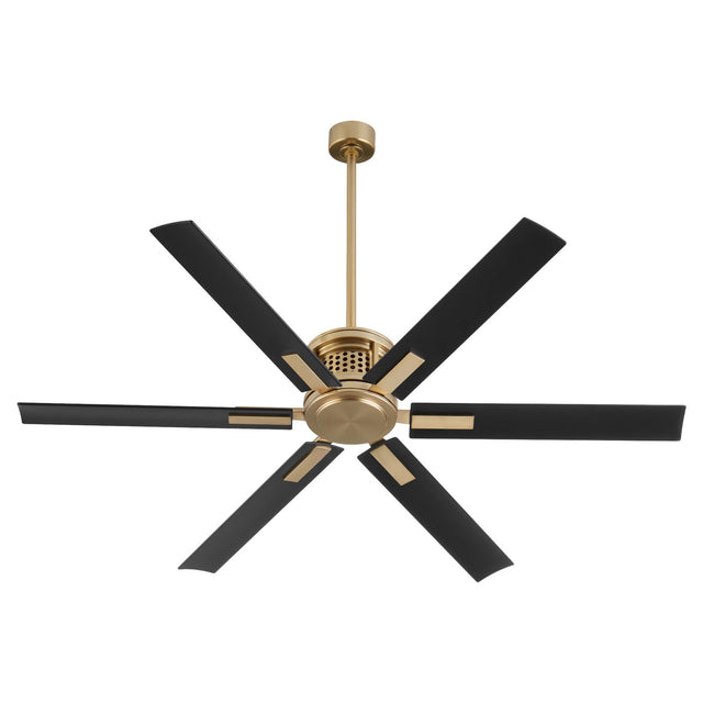 Zeus Outdoor (Damp) Ceiling Fan by Quorum