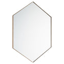 Hexagon Mirrors Outdoor (Damp) Mirror by Quorum
