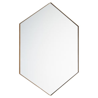 Hexagon Mirrors Outdoor (Damp) Mirror by Quorum