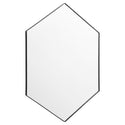 Hexagon Mirrors Outdoor (Damp) Mirror by Quorum