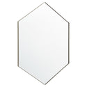 Hexagon Mirrors Outdoor (Damp) Mirror by Quorum