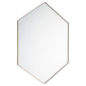 Hexagon Mirrors Outdoor (Damp) Mirror by Quorum