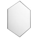 Hexagon Mirrors Outdoor (Damp) Mirror by Quorum