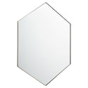 Hexagon Mirrors Outdoor (Damp) Mirror by Quorum