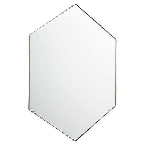 Hexagon Mirrors Outdoor (Damp) Mirror by Quorum