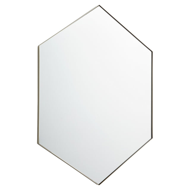 Hexagon Mirrors Outdoor (Damp) Mirror by Quorum