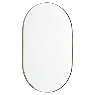 Buy silver-finished Capsule Mirrors Outdoor (Damp) Mirror by Quorum