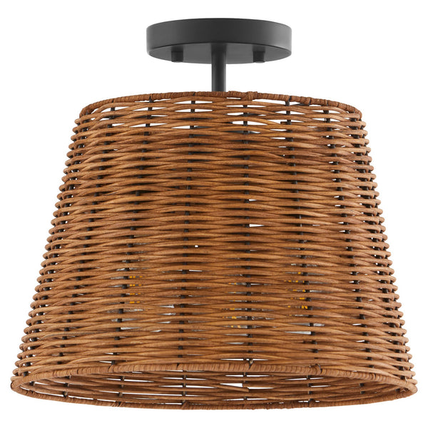 Robinson Outdoor (Damp) Semi-Flush Mount Ceiling Light by Quorum