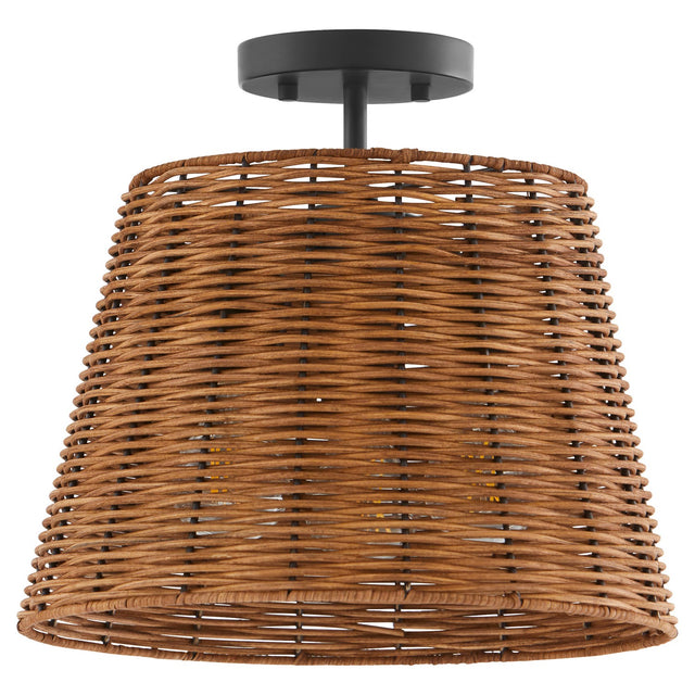 Robinson Outdoor (Damp) Semi-Flush Mount Ceiling Light by Quorum