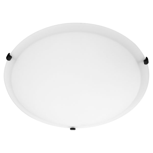 Satin Ceiling Mounts Outdoor (Damp) Ceiling Light by Quorum