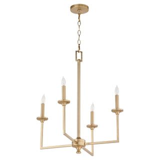 Buy aged-brass Eldorado Outdoor (Damp) Chandelier by Quorum