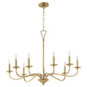 Maryse Outdoor (Damp) Chandelier by Quorum