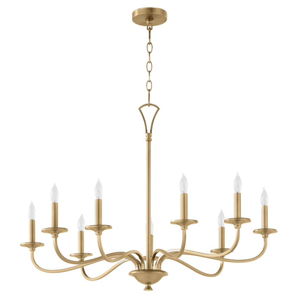 Maryse Outdoor (Damp) Chandelier by Quorum