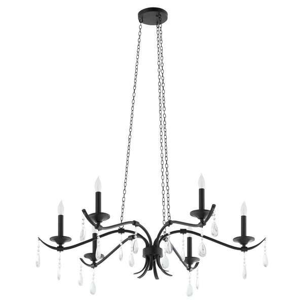 Lorelei Outdoor (Damp) Chandelier by Quorum