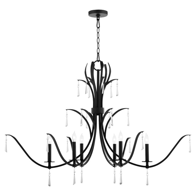 Majesty Outdoor (Damp) Chandelier by Quorum
