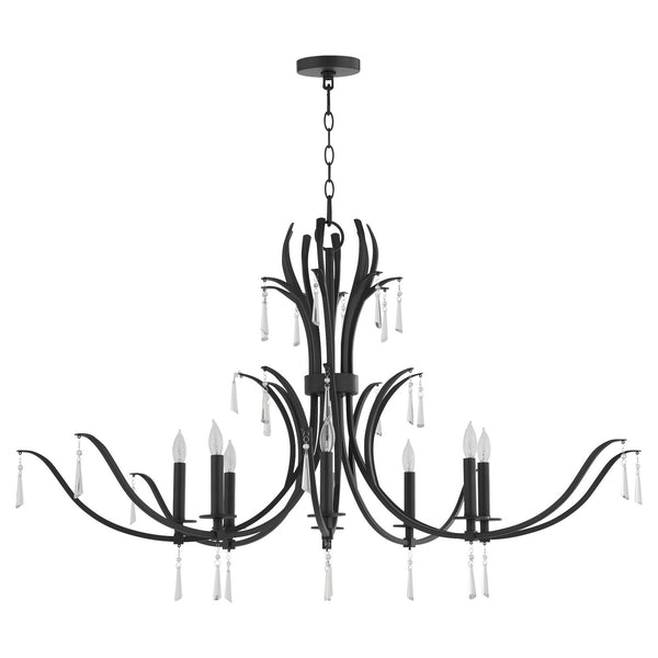 Majesty Outdoor (Damp) Chandelier by Quorum