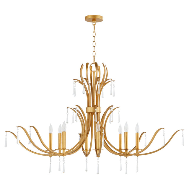 Majesty Outdoor (Damp) Chandelier by Quorum