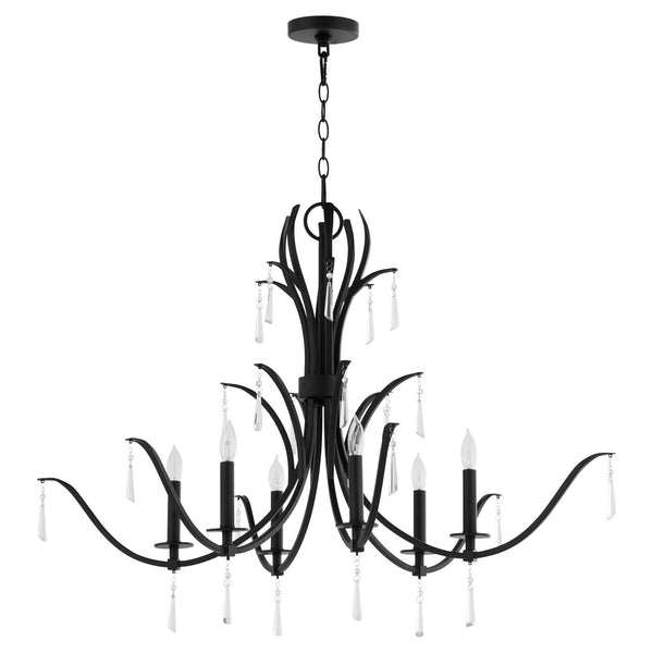 Majesty Outdoor (Damp) Chandelier by Quorum