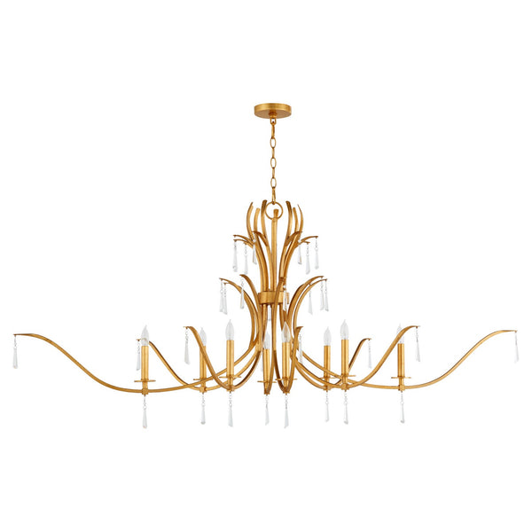Majesty Outdoor (Damp) Chandelier by Quorum