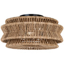 Antigua Outdoor (Damp) Flush Mount Ceiling Light by Visual Comfort Signature
