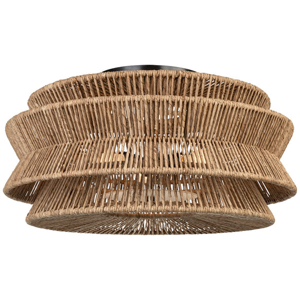 Antigua Outdoor (Damp) Semi-Flush Mount Ceiling Light by Visual Comfort Signature