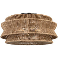 Antigua Outdoor (Damp) Flush Mount Ceiling Light by Visual Comfort Signature