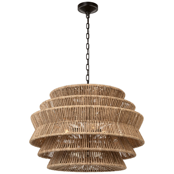Antigua Outdoor (Damp) Chandelier by Visual Comfort Signature