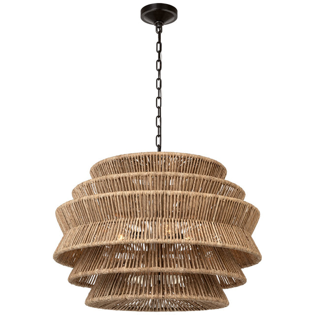 Antigua Outdoor (Damp) Chandelier by Visual Comfort Signature
