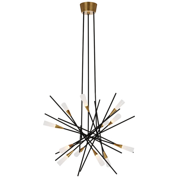 Stellar Outdoor (Damp) Chandelier by Visual Comfort Signature