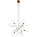 Stellar Outdoor (Damp) Chandelier by Visual Comfort Signature