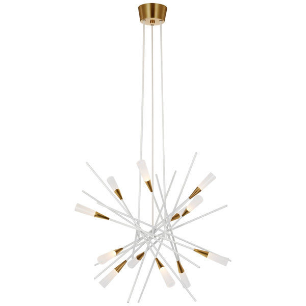 Stellar Outdoor (Damp) Chandelier by Visual Comfort Signature