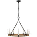 Darlana Wrapped Outdoor (Damp) Chandelier by Visual Comfort Signature