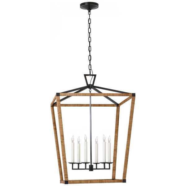 Darlana Wrapped Outdoor (Damp) Lantern by Visual Comfort Signature