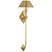 Hand-Rubbed Antique Brass with Hand-Rubbed Antique brass Glass and Metal Shade