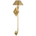 Hand-Rubbed Antique Brass with Hand-Rubbed Antique brass Glass and Metal Shade