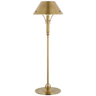 Buy hand-rubbed-antique-brass-with-hand-rubbed-antique-brass-glass Turlington Table Lamp by Visual Comfort Signature