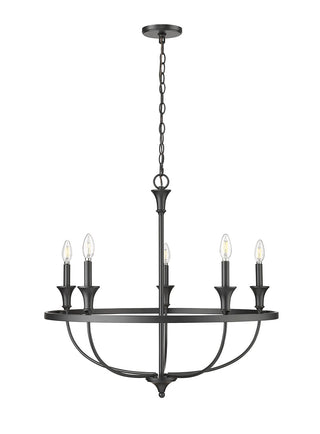 Buy matte-black Emery Chandelier by Millennium